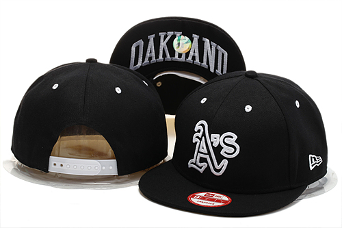 MLB Oakland Athletics NE Snapback Hat #25